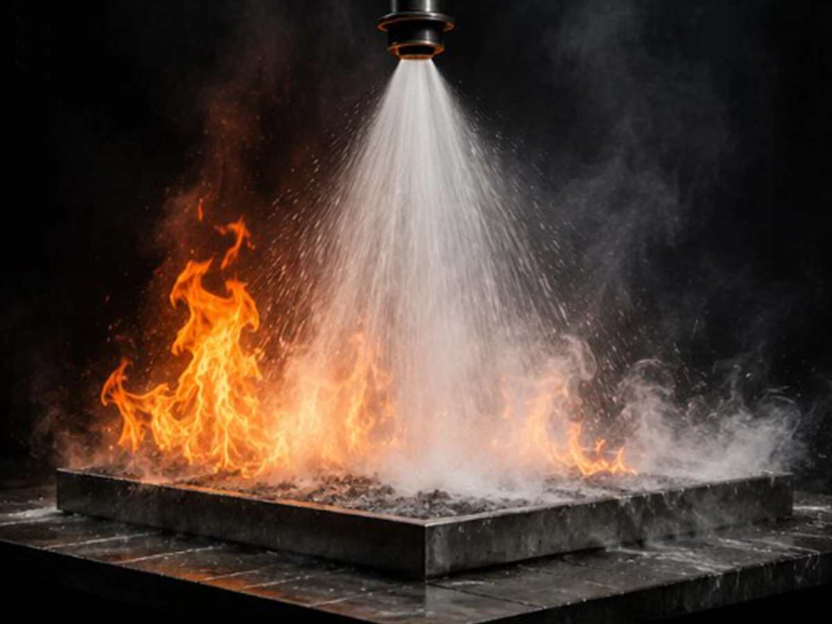 3-F fire suppression and cooling application