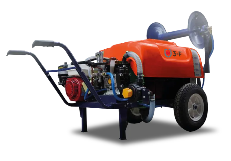 3-F motopump motorlu yangın söndürme ünitesi